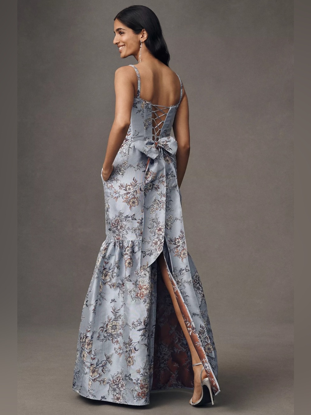 V. Chapman Cherie Brocade Corset Dress, NWT, Size 4